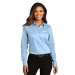 STC101<br>Port Authority® Ladies Long Sleeve SuperPro React ™ Twill Shirt