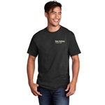 STC111<br>Port & Company® Core Cotton Tee  - Jet Black