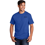 STC111<br>Port & Company® Core Cotton Tee  - True Royal
