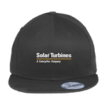 STC201<br>New Era® - Flat Bill Snapback Cap - Black