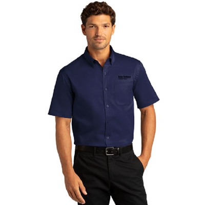 STC102<br>Port Authority® Short Sleeve SuperPro React™Twill Shirt