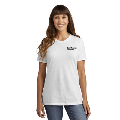 STC112<br>Port & Company® Ladies Core Cotton Tee  - White