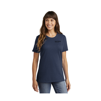 STC112<br>Port & Company® Ladies Core Cotton Tee  - Navy