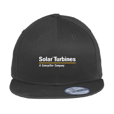 STC201<br>New Era® - Flat Bill Snapback Cap - Black