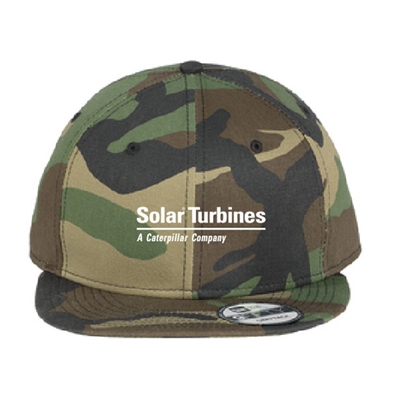STC201<br>New Era® - Flat Bill Snapback Cap - Camo