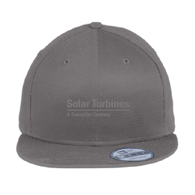 STC201<br>New Era® - Flat Bill Snapback Cap - Charcoal